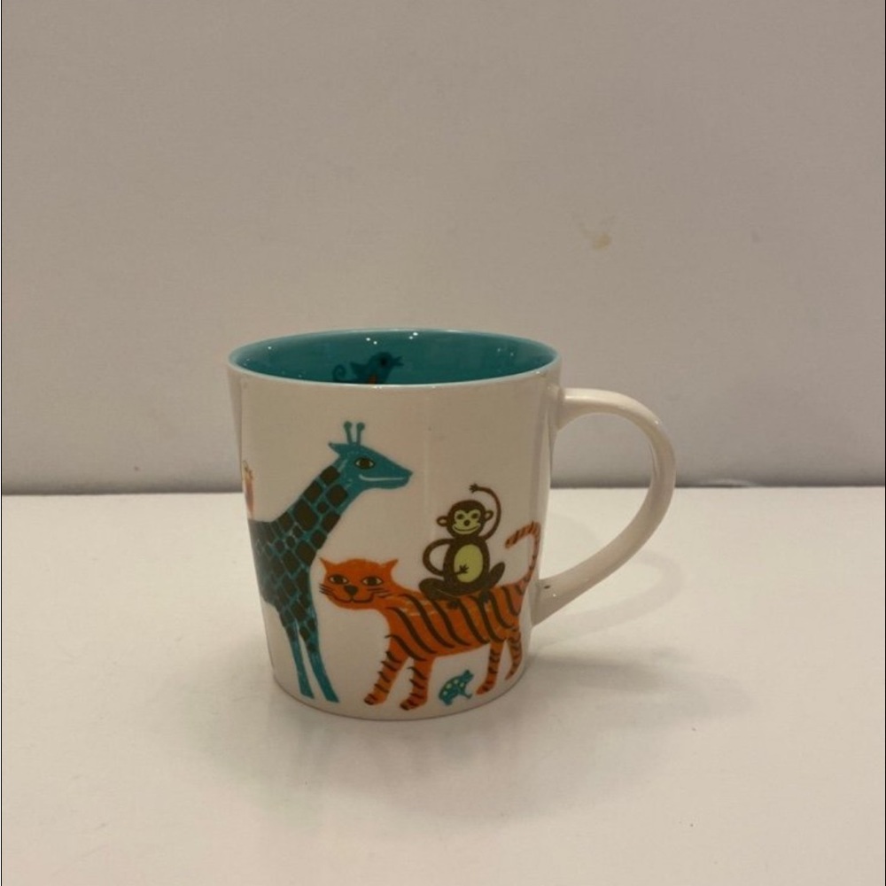 2008 Starbucks Zoo Animal Safari 8 Oz. Small Coffee Tea Cup Mug